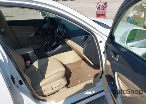 2007 Lexus Is 250 from USA, damaged, VIN JTHBK262872055008